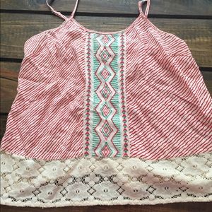 Spaghetti strap tank